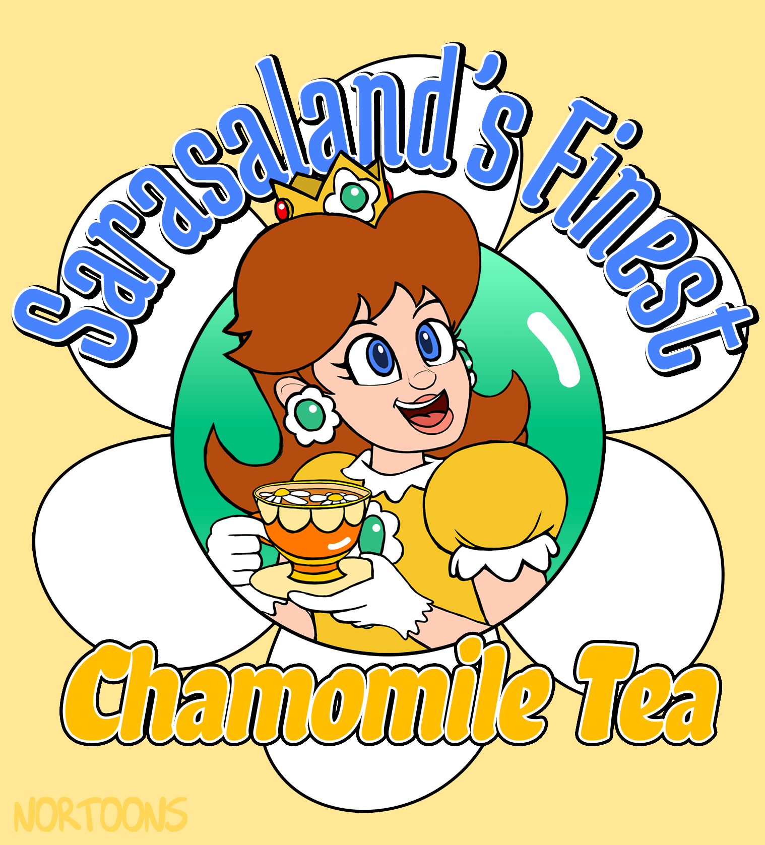 Sarasaland's finest Chamomile Tea feat. Princess Daisy