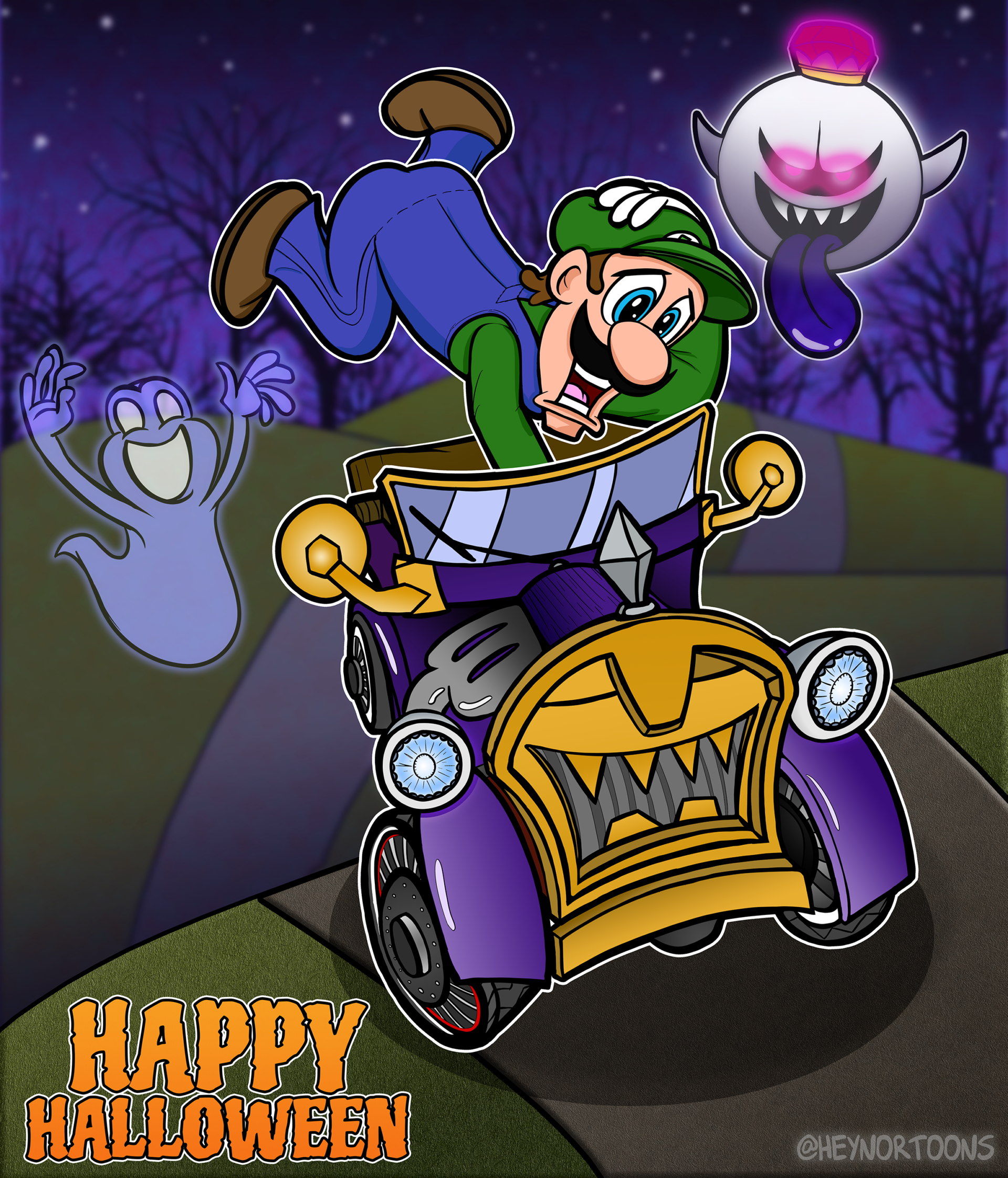 Happy Halloween - Luigi's Mansion