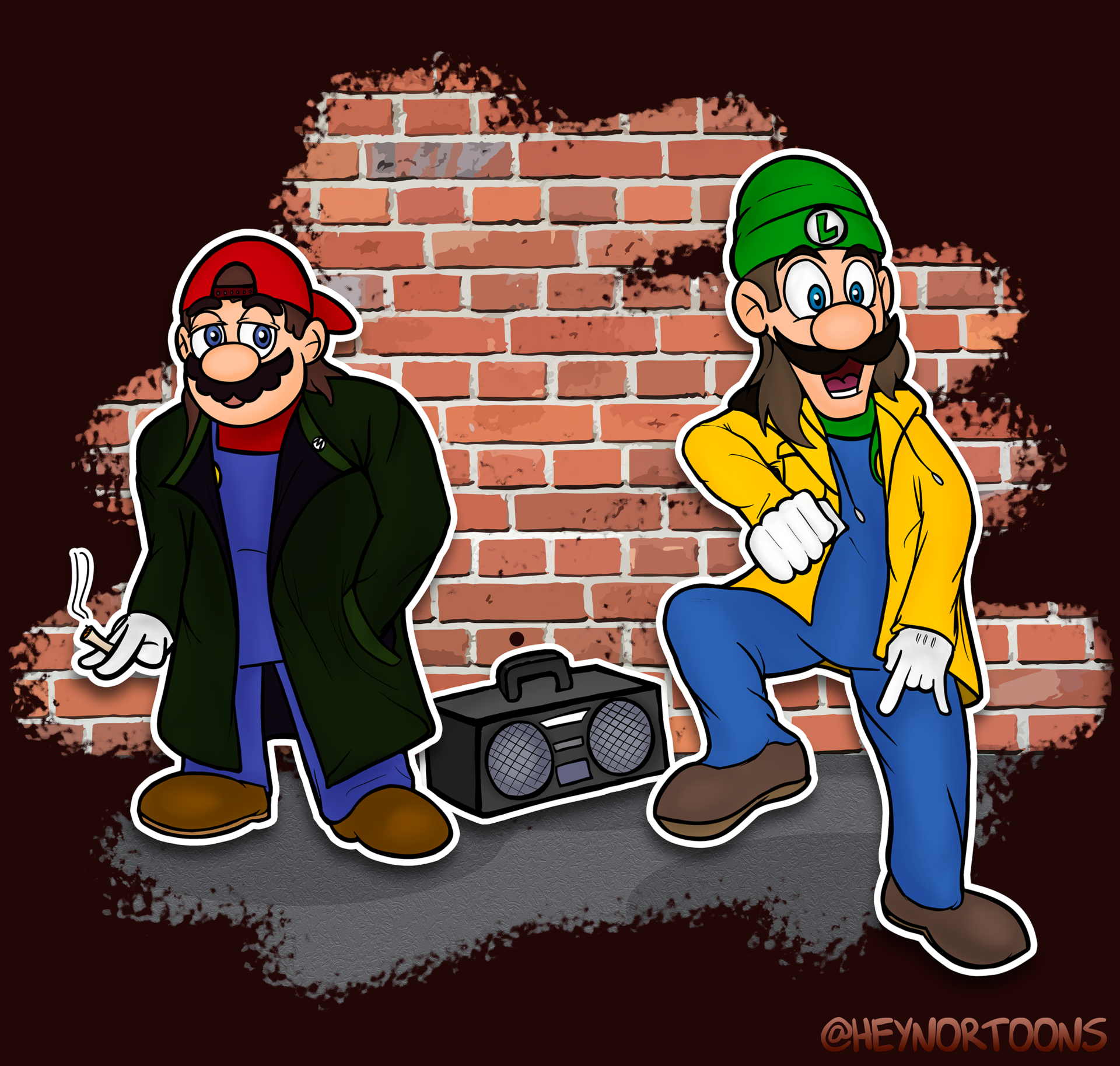 Lui-Jay and Silent Mario